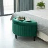 Fabulaxe Half Moon Modern Velvet Tufted Storage Ottoman Bench, Green Product Name 2 Fabulaxe Half Moon Modern Velvet Tufted Storage Ottoman Bench, Green Product Name -Ottomans Official Shop unnamed file 7044