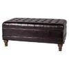 Deluxe Tufted Storage Bench Espresso - HomePop -Ottomans Official Shop unnamed file 7055