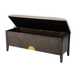 48.25" Latheg Storage Bench Light Brown/Gray - Aiden Lane -Ottomans Official Shop unnamed file 7071