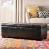 Manhattan Large Storage Bench - Safavieh Burgundy 2 Manhattan Large Storage Bench - Safavieh Burgundy -Ottomans Official Shop unnamed file 7073