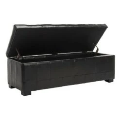 Manhattan Large Storage Bench - Safavieh Burgundy -Ottomans Official Shop unnamed file 7075