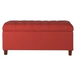 Tufted Storage Bench - HomePop Brown 31 Tufted Storage Bench - HomePop Brown -Ottomans Official Shop unnamed file 7101