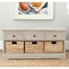 Damien 3 Drawer Storage Bench - Safavieh -Ottomans Official Shop unnamed file 7122