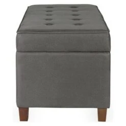 Storage Bench Gray - HomePop -Ottomans Official Shop unnamed file 7130