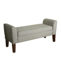 Tara Storage Bench Settee Gray - HomePop -Ottomans Official Shop unnamed file 7155
