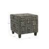 Square Storage Ottoman with Lift Off Top Onyx - HomePop -Ottomans Official Shop unnamed file 7252