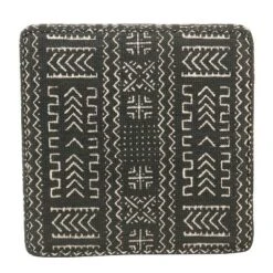 Square Storage Ottoman with Lift Off Top Onyx - HomePop -Ottomans Official Shop unnamed file 7254