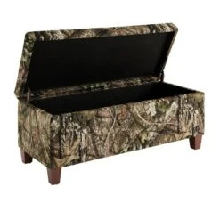 Mossy Oak Nativ Living Storage Ottoman - Linon