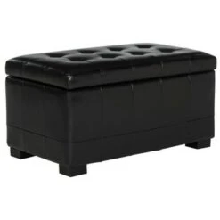 Small Manhattan Storage Bench - Safavieh Brown -Ottomans Official Shop unnamed file 7276
