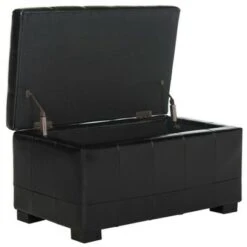 Small Manhattan Storage Bench - Safavieh Brown -Ottomans Official Shop unnamed file 7277