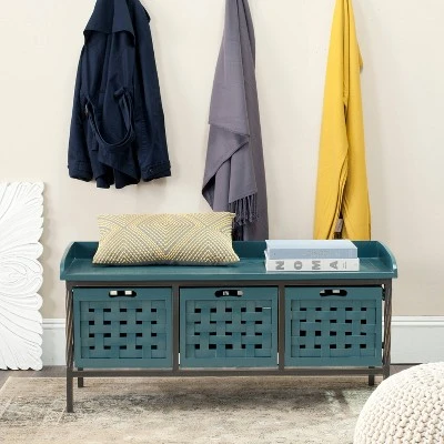 Issac Storage Bench - Safavieh Ash 3 Issac Storage Bench - Safavieh Ash