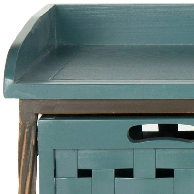 Issac Storage Bench - Safavieh Ash 5 Issac Storage Bench - Safavieh Ash - Image 3