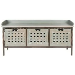 Issac Storage Bench - Safavieh Ash 14 Issac Storage Bench - Safavieh Ash -Ottomans Official Shop unnamed file 7288
