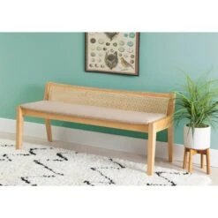 Bessie Bench Natural - Powell Company 17 Bessie Bench Natural - Powell Company -Ottomans Official Shop unnamed file 730