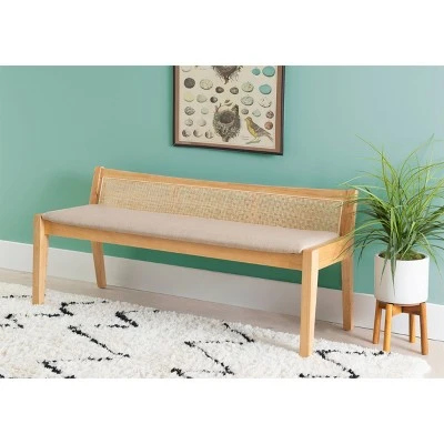 Bessie Bench Natural - Powell Company 8 Bessie Bench Natural - Powell Company - Image 6