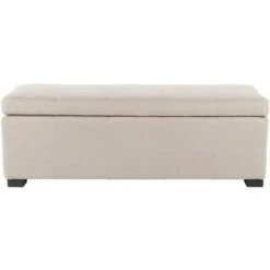 Madison Large Storage Bench - Safavieh Taupe -Ottomans Official Shop unnamed file 7308