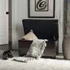 Maiden Small Tufted Storage Bench - Safavieh Black -Ottomans Official Shop unnamed file 7343