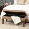 Decorative Geometric Storage Bench Brown - HomePop 1 Decorative Geometric Storage Bench Brown - HomePop -Ottomans Official Shop unnamed file 7369