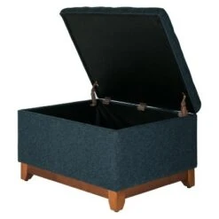 Storage Bench - HomePop Navy -Ottomans Official Shop unnamed file 7400