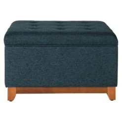 Storage Bench - HomePop Navy -Ottomans Official Shop unnamed file 7410