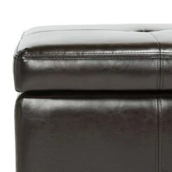 Maiden Large Tufted Storage Bench - Safavieh Taupe -Ottomans Official Shop unnamed file 7419