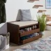 Percy Storage Bench - Walnut/Beige - Safavieh 1 Percy Storage Bench - Walnut/Beige - Safavieh -Ottomans Official Shop unnamed file 7431