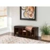 Cape Anne Dark Walnut Storage Bench Walnut - Linon -Ottomans Official Shop unnamed file 7438