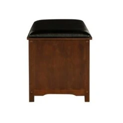Cape Anne Dark Walnut Storage Bench Walnut - Linon -Ottomans Official Shop unnamed file 7440