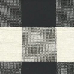 46" Luxury Storage Bench - HomePop Black Plaid -Ottomans Official Shop unnamed file 7463