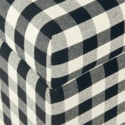 Storage Bench Black Plaid - HomePop 14 Storage Bench Black Plaid - HomePop -Ottomans Official Shop unnamed file 7471