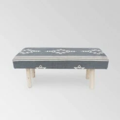 Laveta Boho Rectangular Bench - Christopher Knight Home Brown -Ottomans Official Shop unnamed file 756