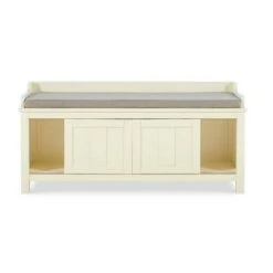Lakeville Storage Bench White - Linon -Ottomans Official Shop unnamed file 7607