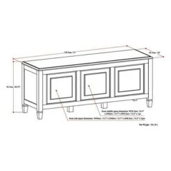 Hampshire Storage Bench Trunk - Wyndenhall Natural Aged Brown 17 Hampshire Storage Bench Trunk - Wyndenhall Natural Aged Brown -Ottomans Official Shop unnamed file 7622