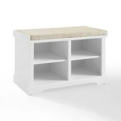 Anderson Storage Bench - Crosley Gray