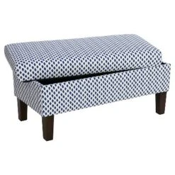 Bedroom Patterned Storage Bench - Skyline Furniture Sahara Midnight White Flax 12 Bedroom Patterned Storage Bench - Skyline Furniture Sahara Midnight White Flax -Ottomans Official Shop unnamed file 7682