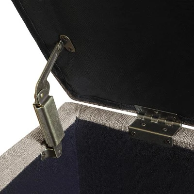 Collette Tufted Storage Bench Linen - Adore Decor 7 Collette Tufted Storage Bench Linen - Adore Decor - Image 5