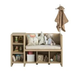 RealRooms Jocelyn Storage Bench and Coat Rack -Ottomans Official Shop unnamed file 7772