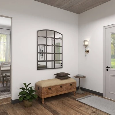 Olivia & May Carved Wood and Upholstered Storage Bench with Drawers Brown - Olivia & May 12 Olivia & May Carved Wood and Upholstered Storage Bench with Drawers Brown - Olivia & May - Image 10