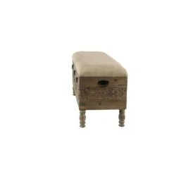 Olivia & May Carved Wood and Upholstered Storage Bench with Drawers Brown - Olivia & May 35 Olivia & May Carved Wood and Upholstered Storage Bench with Drawers Brown - Olivia & May -Ottomans Official Shop unnamed file 7798