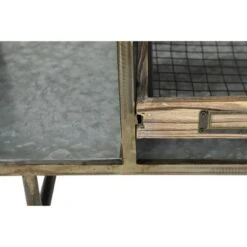 Olivia & May Industrial Storage Bench Gray - Olivia & May 14 Olivia & May Industrial Storage Bench Gray - Olivia & May -Ottomans Official Shop unnamed file 7818