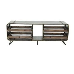 Olivia & May Industrial Storage Bench Gray - Olivia & May 17 Olivia & May Industrial Storage Bench Gray - Olivia & May -Ottomans Official Shop unnamed file 7821