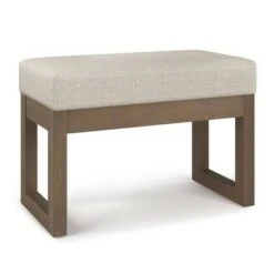 Small Madison Footstool Ottoman Bench - WyndenHall Gray 27 Small Madison Footstool Ottoman Bench - WyndenHall Gray -Ottomans Official Shop unnamed file 784