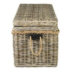 Zinnia Rattan Storage Bench Gray - East at Main -Ottomans Official Shop unnamed file 7918