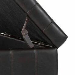 Ekron Storage Bench Bi - Cast Vinyl Dark Brown Inspire Q 13 Ekron Storage Bench Bi - Cast Vinyl Dark Brown Inspire Q -Ottomans Official Shop unnamed file 7935