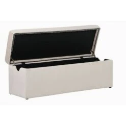 Cameron Lift Top Storage Bench Velvet Cream - ACEssentials -Ottomans Official Shop unnamed file 7942