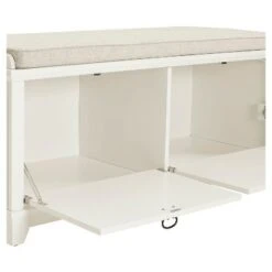 Adler Entryway Storage Bench - Crosley White -Ottomans Official Shop unnamed file 7990