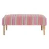 Fagan Bench Pink Stripe - Linon -Ottomans Official Shop unnamed file 801