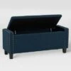 Boston Fabric Storage Ottoman Navy Blue - CorLiving 1 Boston Fabric Storage Ottoman Navy Blue - CorLiving -Ottomans Official Shop unnamed file 8016