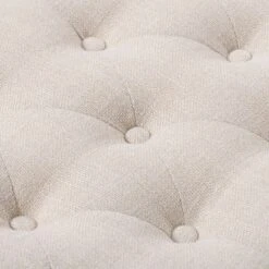Boston Tufted Fabric Storage Ottoman Beige - CorLiving -Ottomans Official Shop unnamed file 8053