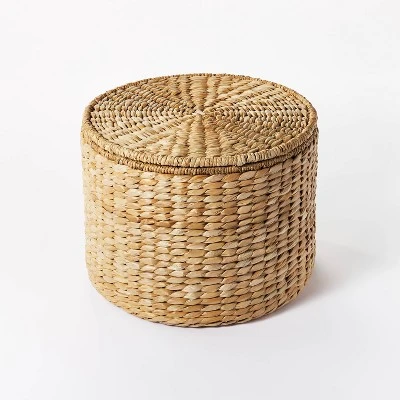 Threshold Designed W/Studio McGee Woven Storage Ottoman Natural - Threshold™ designed with Studio McGee 3 Threshold Designed W/Studio McGee Woven Storage Ottoman Natural - Threshold™ designed with Studio McGee - Image 2
